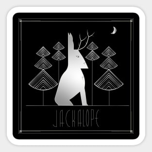 Jackalope Sticker